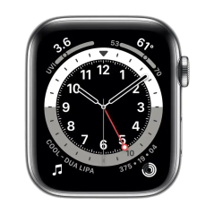 Montre Connectée Apple Watch Series 6 Cellulaire 44mm Blanc Acier inoxydable Sans Bracelet - Grade A av… — R3 · Smarty Paris 18e